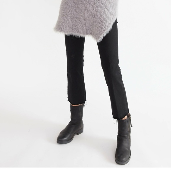 COCLICO Women’s Darbette Durum Black Leather Boots Shearling Spain Luxury - Picture 1 of 14